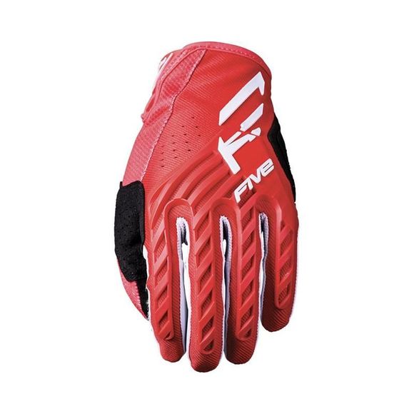Five MXF3 EVO KID 2026 cross gloves - Black / RedRef: FV0480
