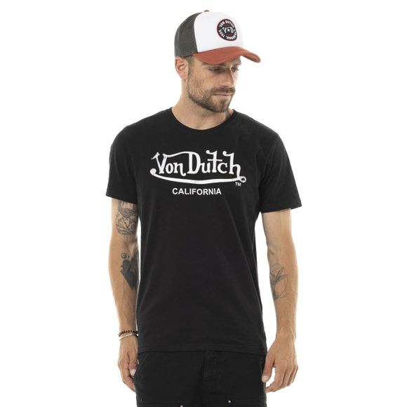 T-Shirt manches courtes Von Dutch FIRST - NoirRef : VDH0395
