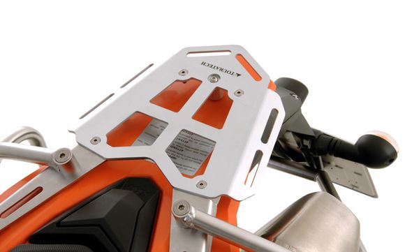 Touratech Aluminum Luggage Rack - SilverRef: Trt01008A / 01-370-1501-0