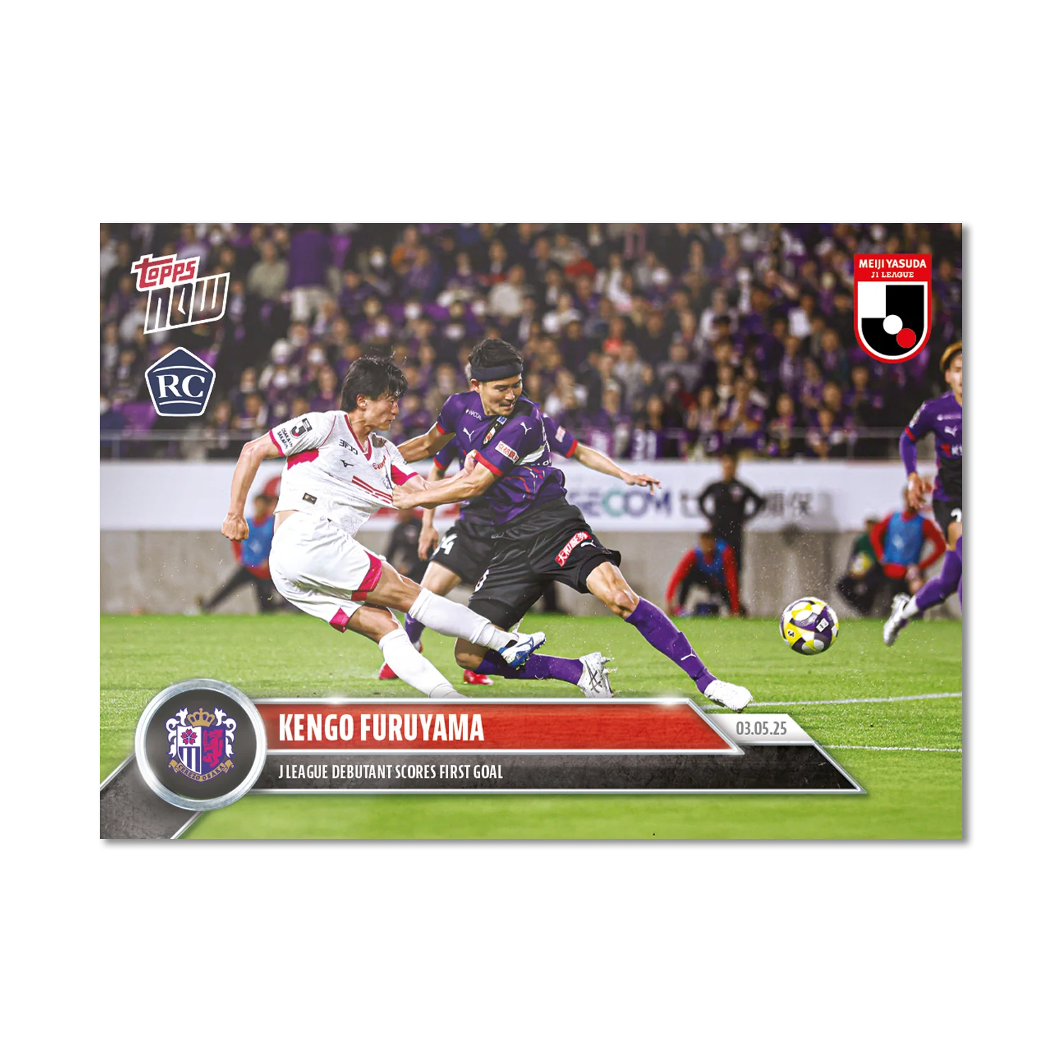 Kengo Furuyama - 2025 J.League® Topps NOW® - Card 18