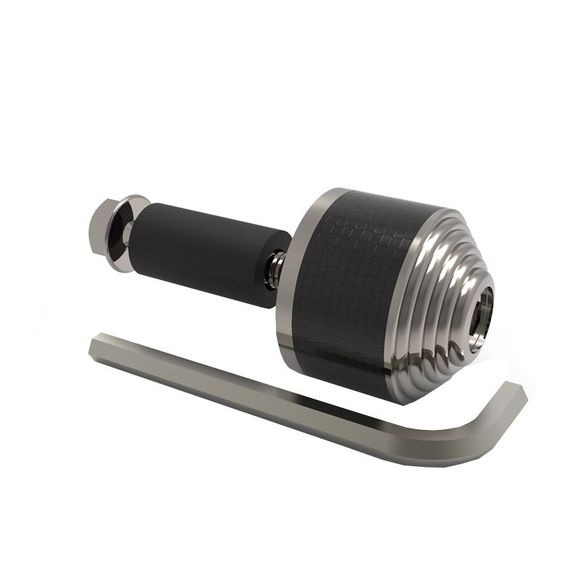 Oxford CarbEnds 2 Handlebar Bar Ends (22 mm) Universal - GrayRef: OD0160