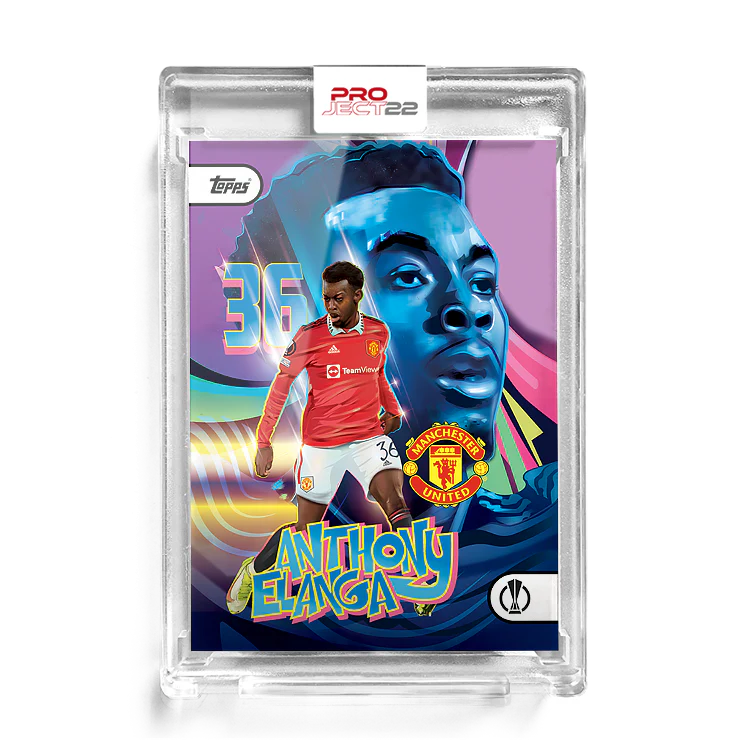 Project22 - Anthony Elanga by Orlando Arocena - Topps UK