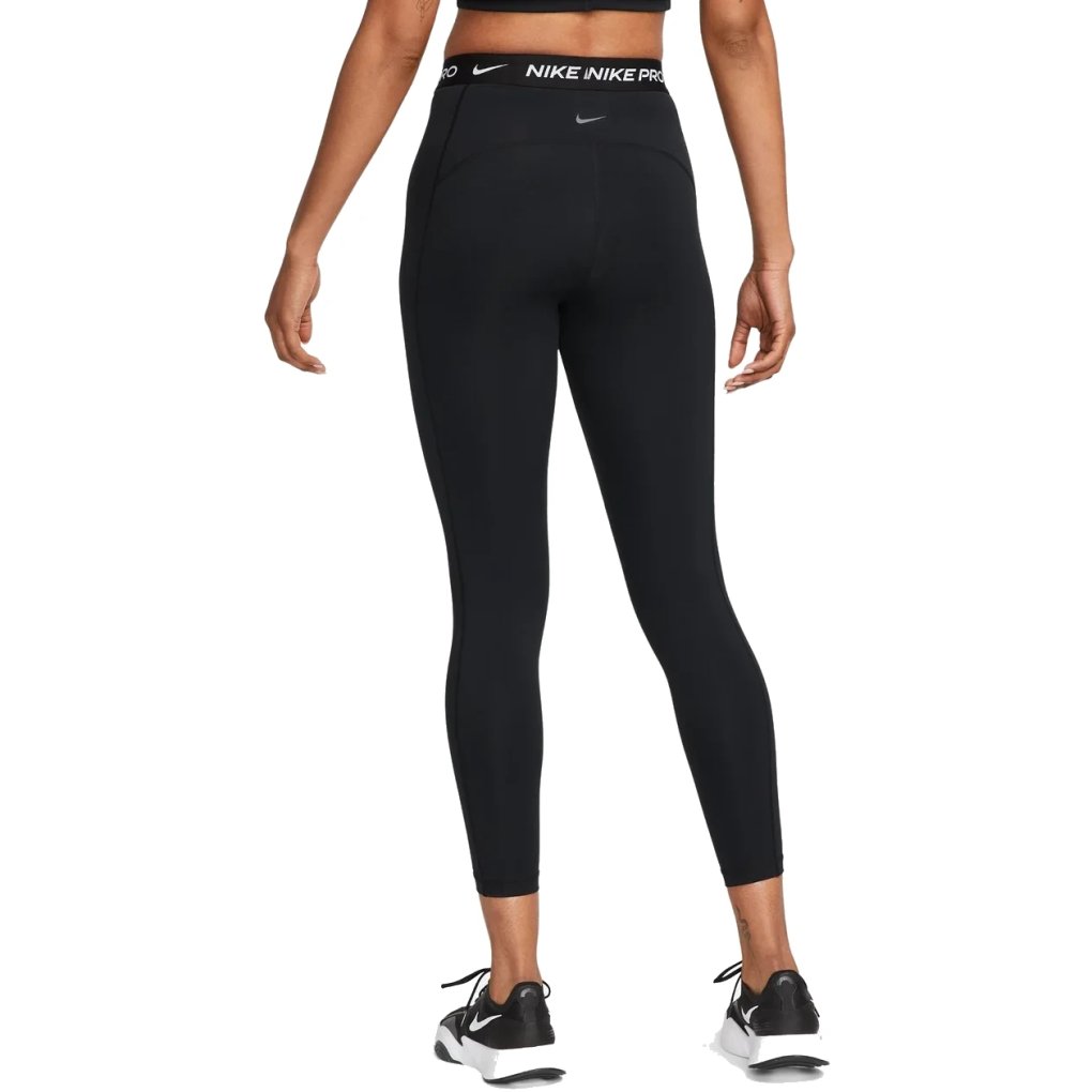Nike Pro Dri-FIT High-Rise 7/8 Tights Women - black/iron grey/white FB5477-010
