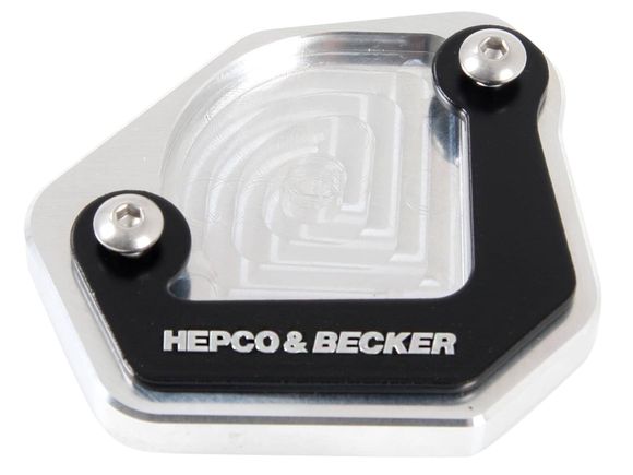 Hepco & Becker side stand extension - black/silverRef: Hbe04595A / 4211664 00 91