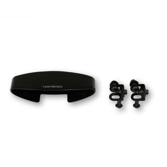 Highsider headlight bracket universal metal housing - blackRef: HGI0117 / 255-140H