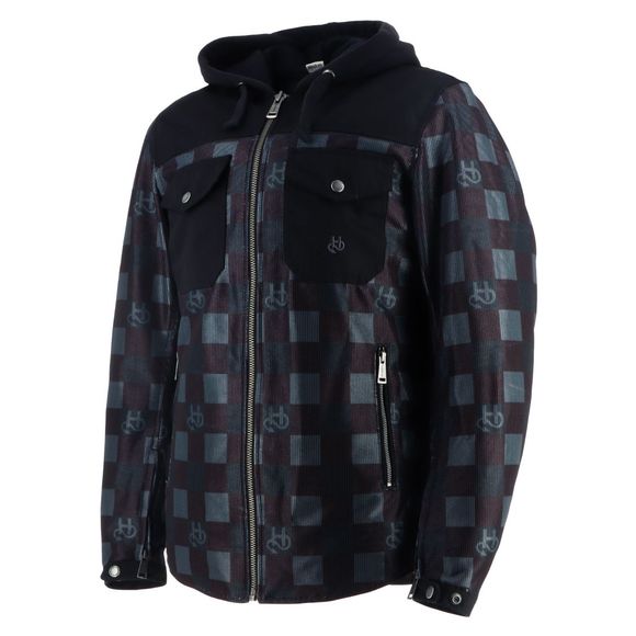 Blouson Moto Helstons WOOD AIR - Noir / GrisRef : HS1139