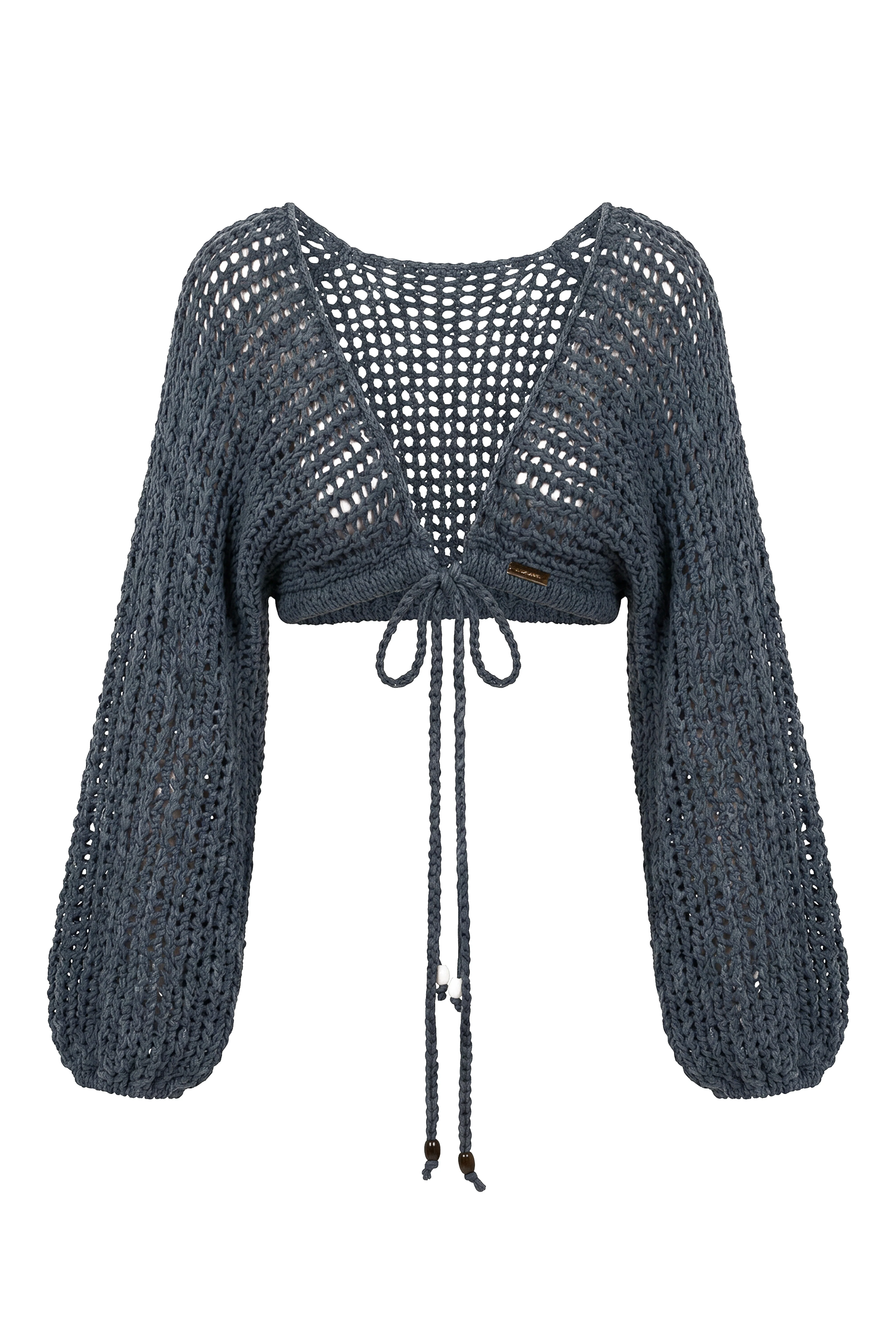 Teal Deep Waters Crochet Top