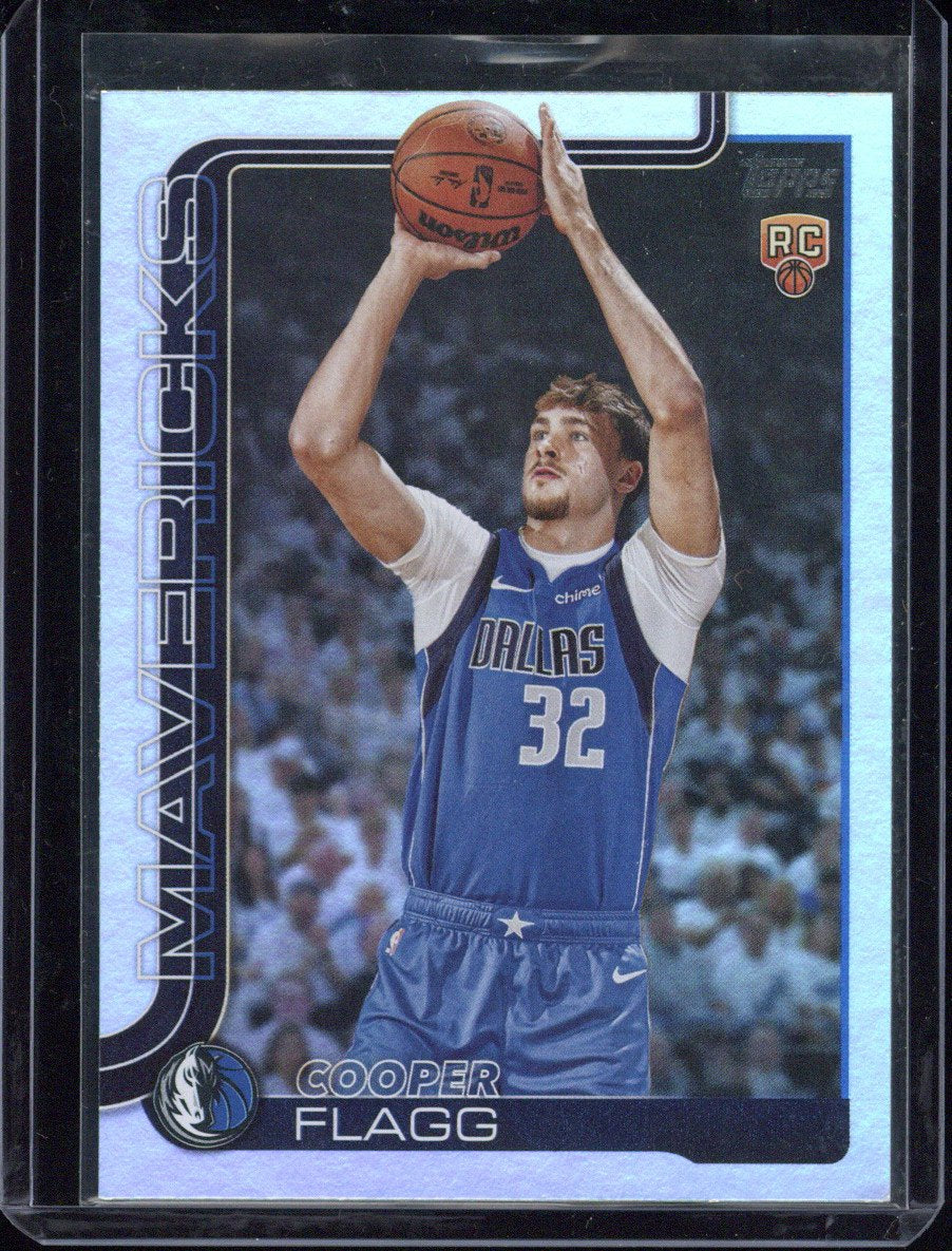 2025 Topps Flagship Cooper Flagg RC Refractor #201