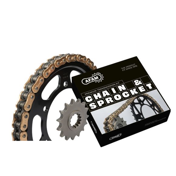 AFAM 520 Chain Kit Steel Type OriginalTRIUMPH 660 TRIDENT 660 - 2021 - 2025Ref: 08673131 / KIT103841