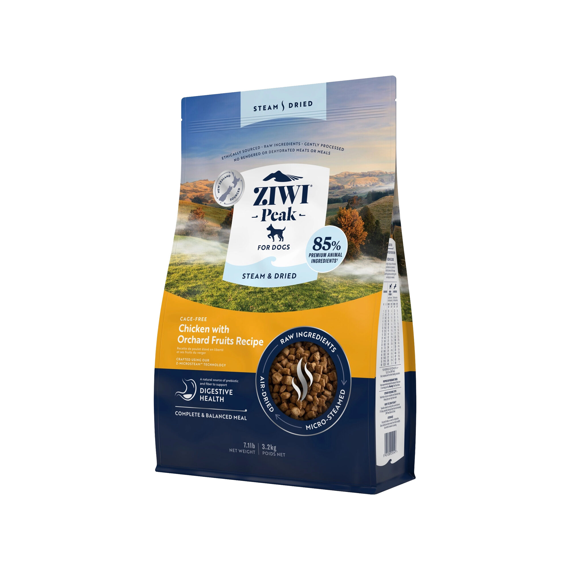 Ziwi Peak Steamed & Dried Dog Food - Chicken - 800 g