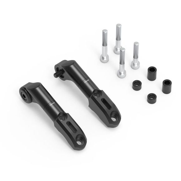 Rizoma Mirror Mount Mirror Adapter BS769B - BlackRef: RZ1036 / BS769B