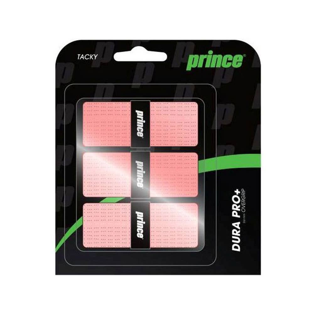 PRINCE DURAPRO PINK OVERGRIP 3-PACK
