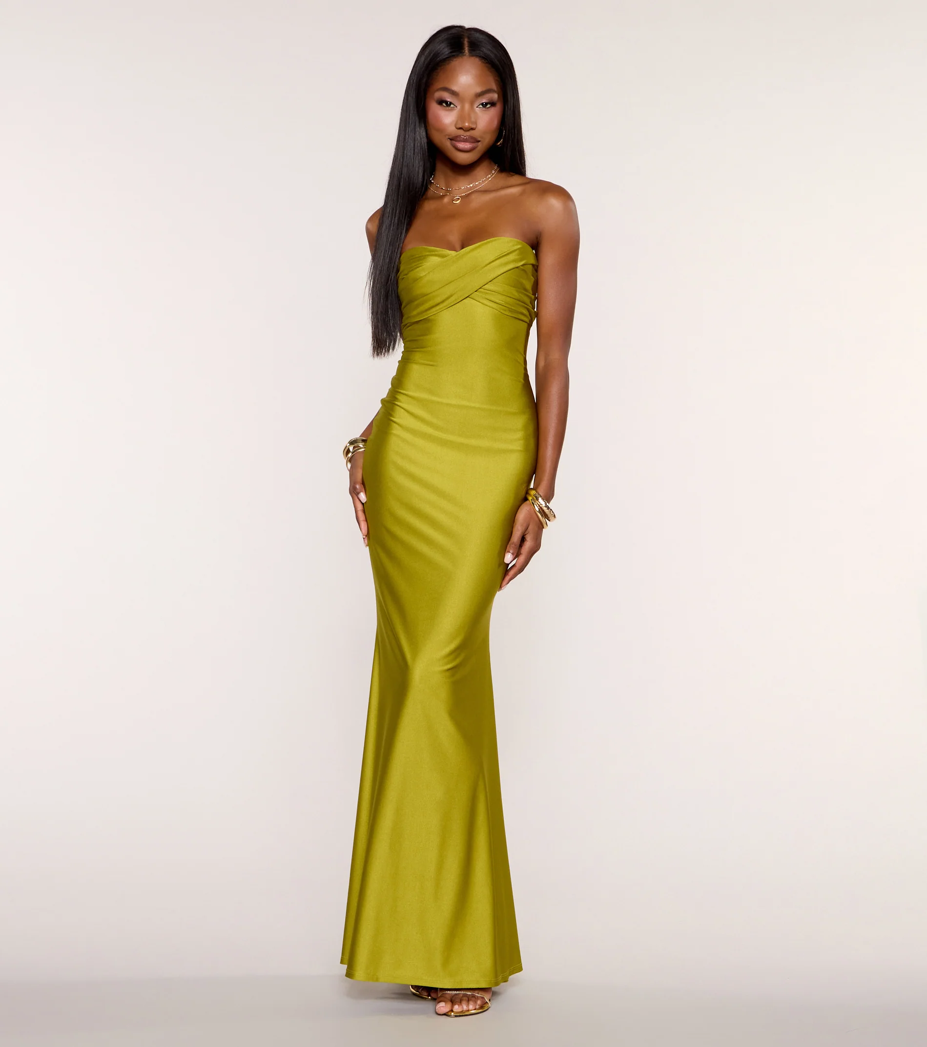 Adley Strapless Mermaid Dress