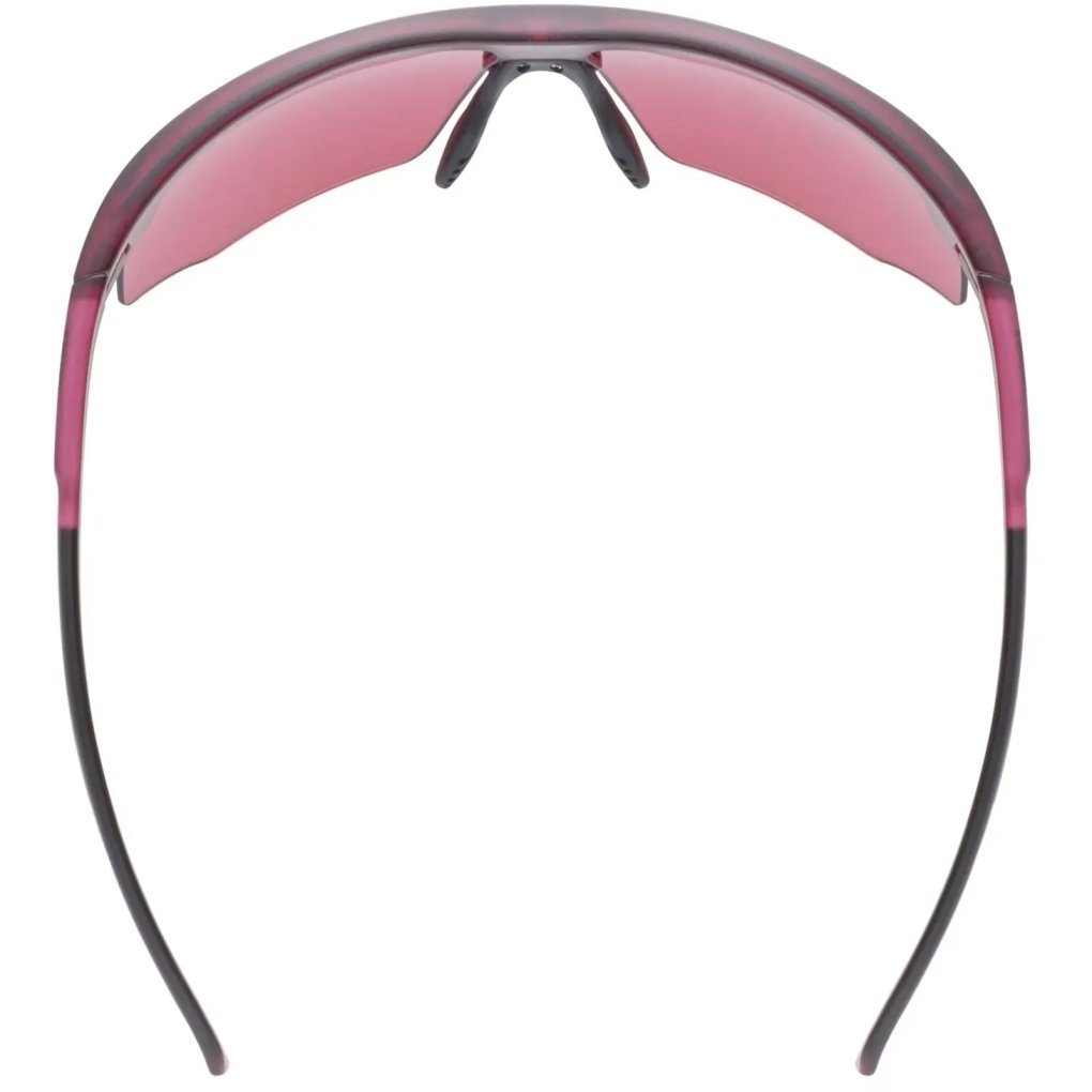 Uvex aerios Glasses - cranberry matt/mirror rose