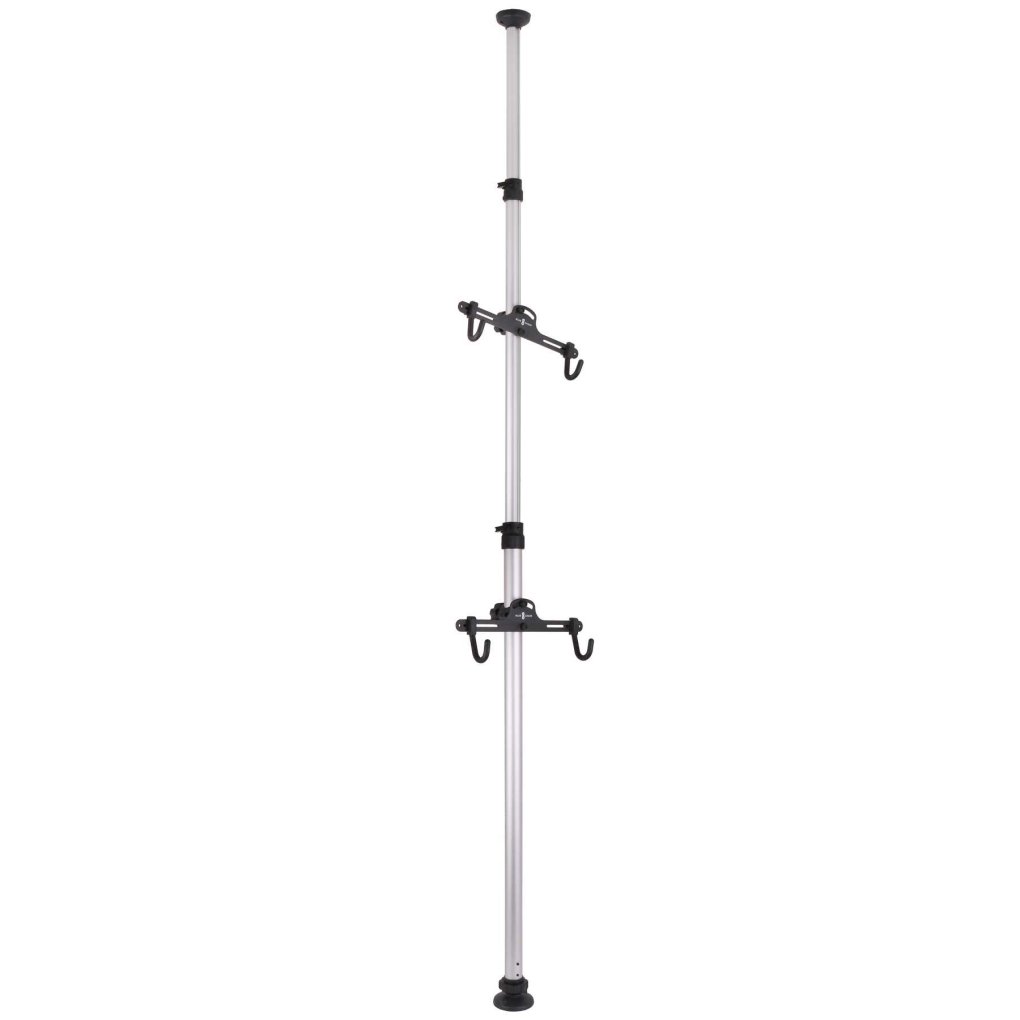 BLUECHAIN Two Bike Store Away - aluminium/black