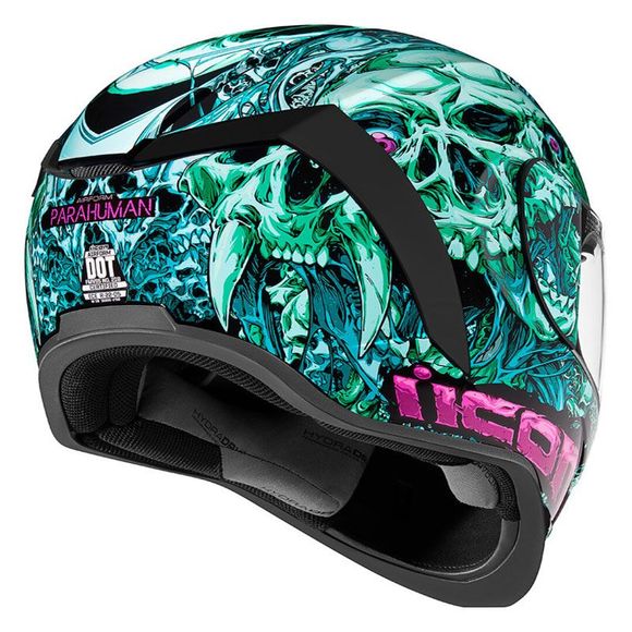 Casque intégral Icon AIRFORM - PARAHUMAN - BleuRef : IC0732