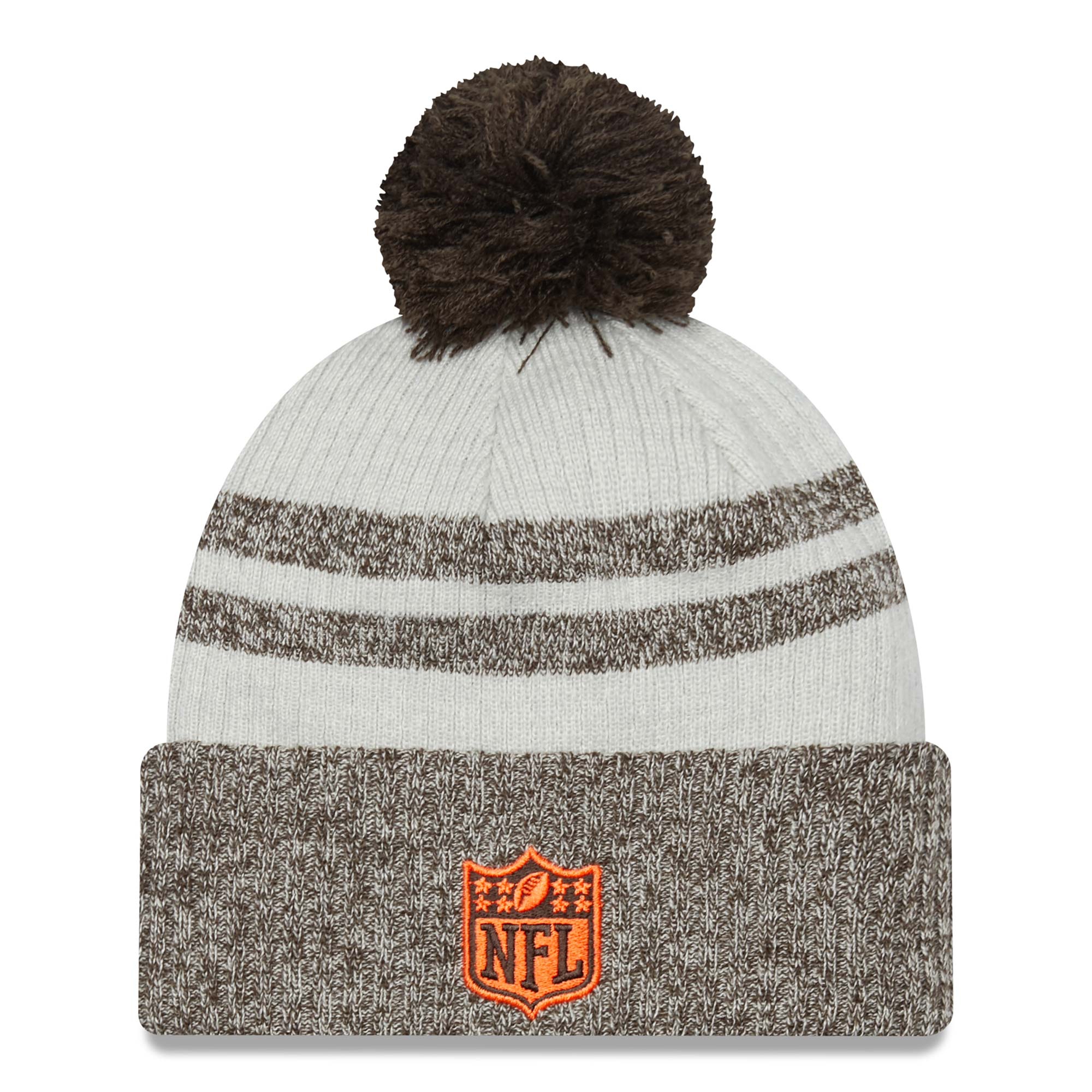 Cleveland Browns Historic Official 2022 NFL Sideline New Era Sport Knit Hat