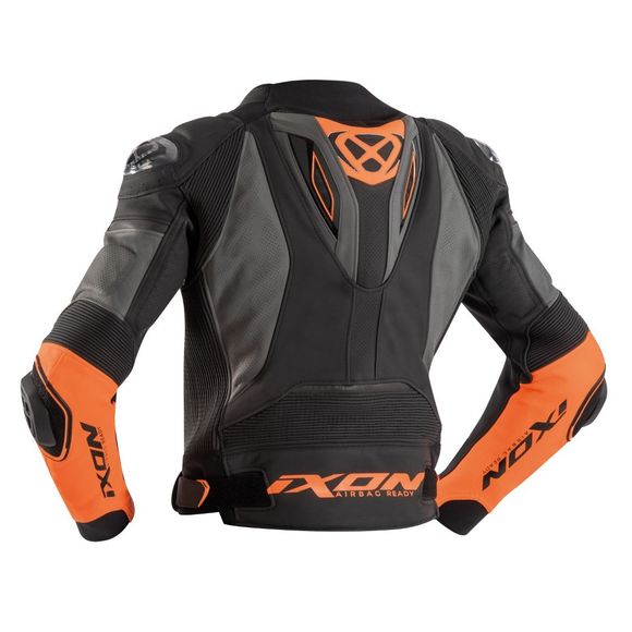 Motorcycle Jacket Ixon Vendetta Evo - Black / OrangeRef: IX1421-C62723