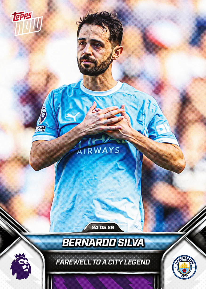 Bernardo Silva - 2025-26 Premier League Topps NOW® - Card 202