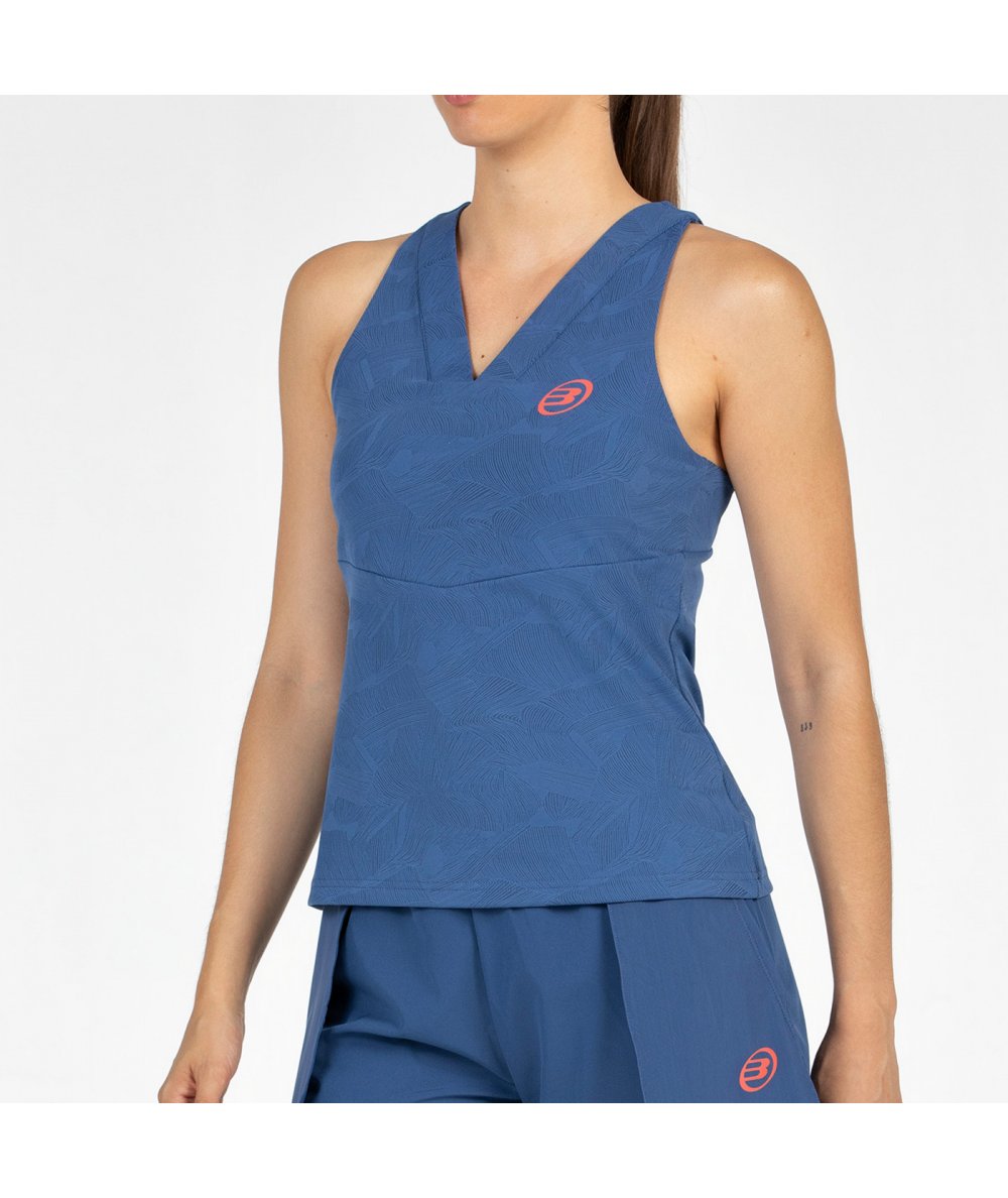 T-SHIRT BULLPADEL CORTEGA BLUE SHADOW