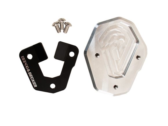 Hepco & Becker side stand extension - black/silverBMW 900 F 900 GS - 2024 - 2025Ref: Hbe04588A / 42116534 00 91