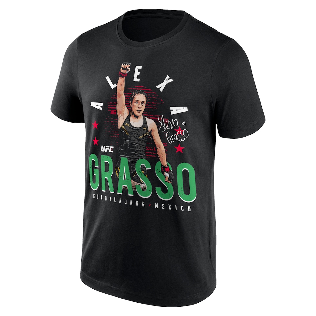 UFC Alexa Grasso Victor T-Shirt - Black - Mens