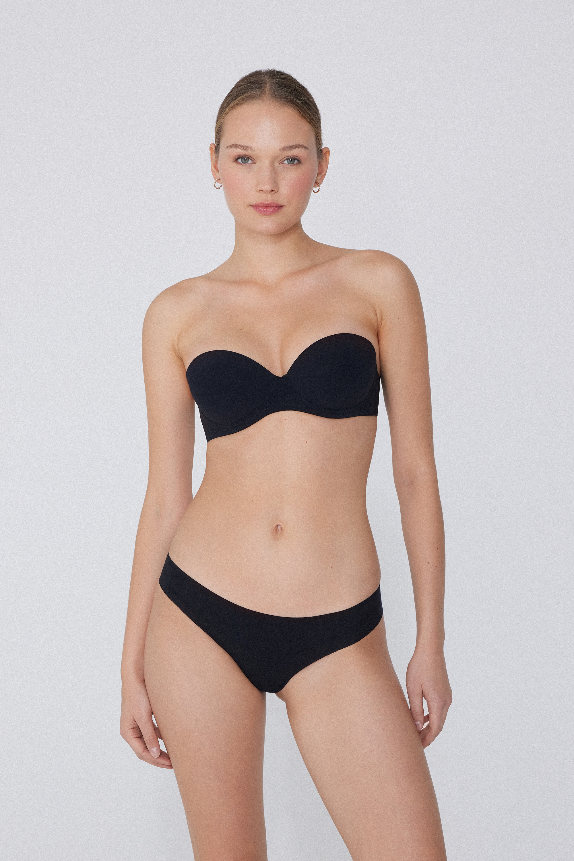 Madrid Super Padded Recycled Microfibre Bandeau Bra