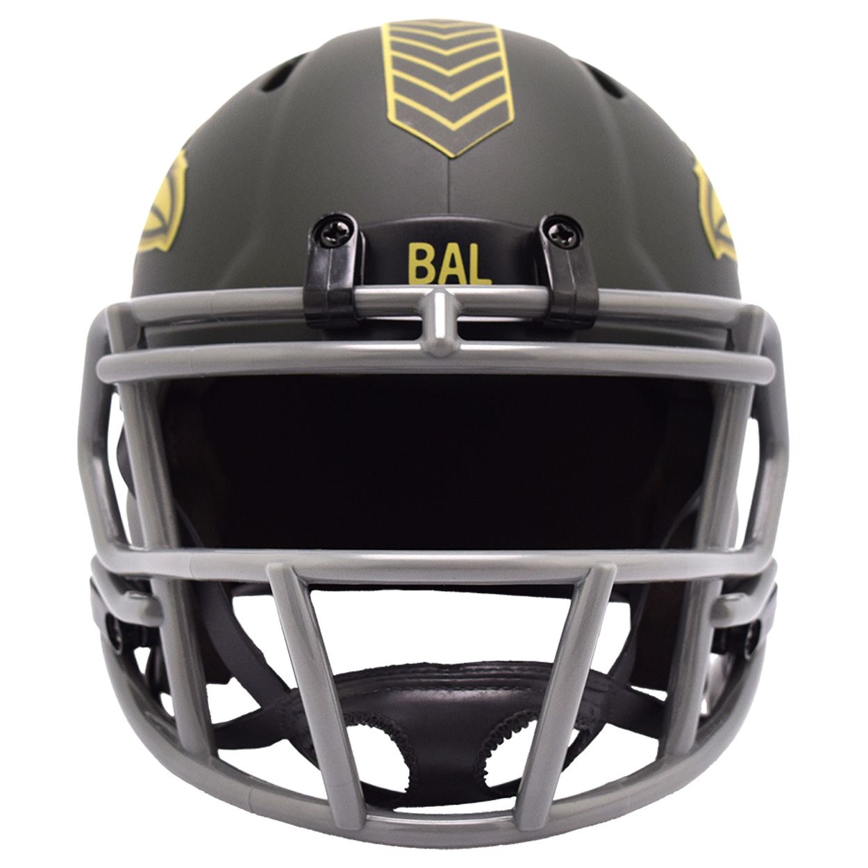 Baltimore Ravens 2025 Salute to Service NFL Speed Mini Helmet