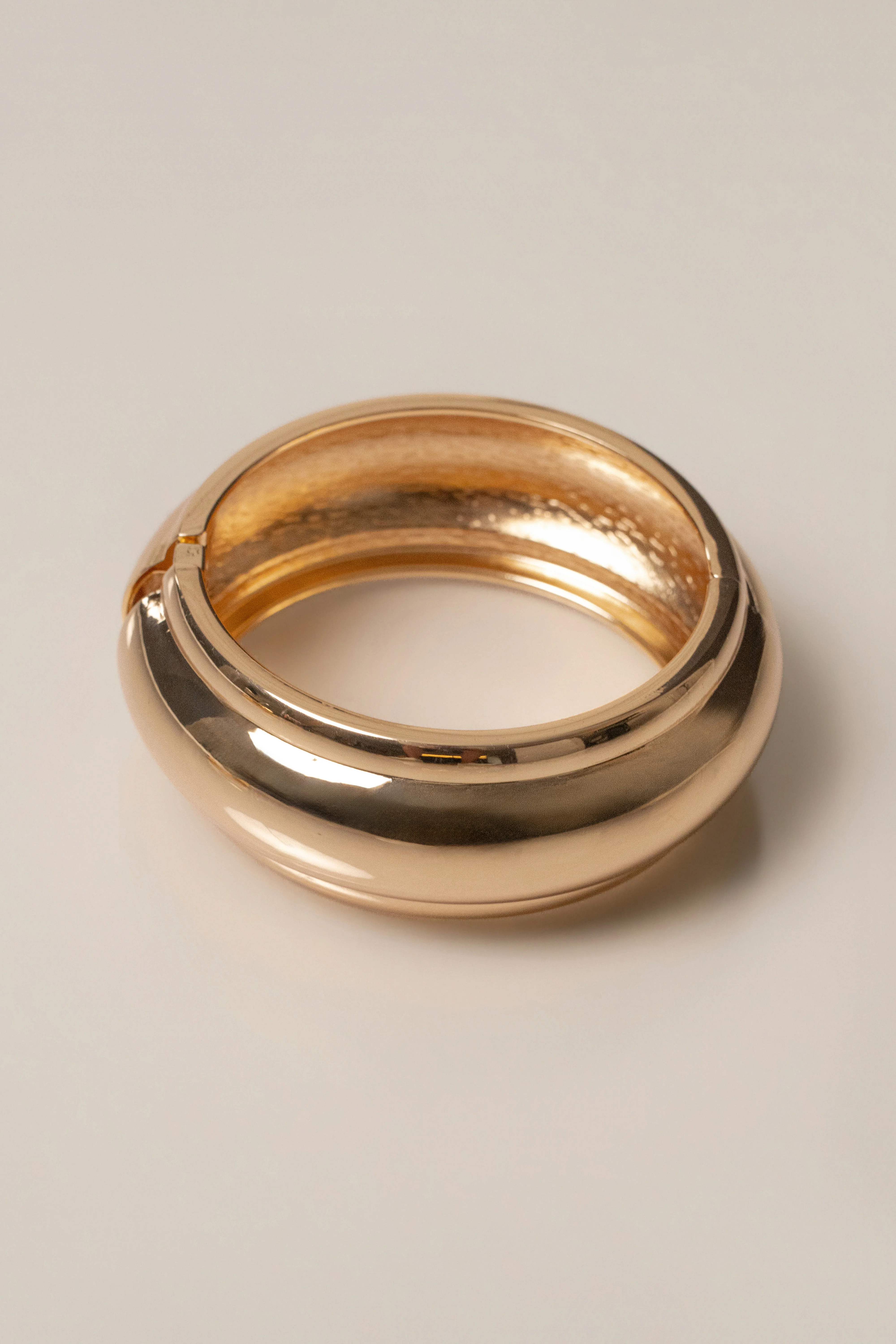 Gold Lucienne Hinge Bracelet