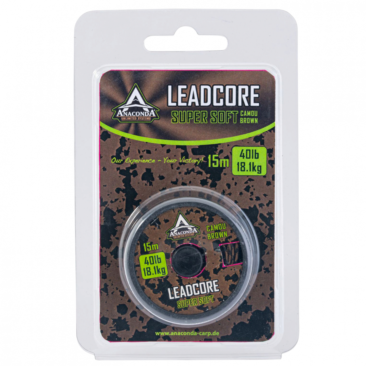 Anaconda Super Soft Leadcore (camou brown)