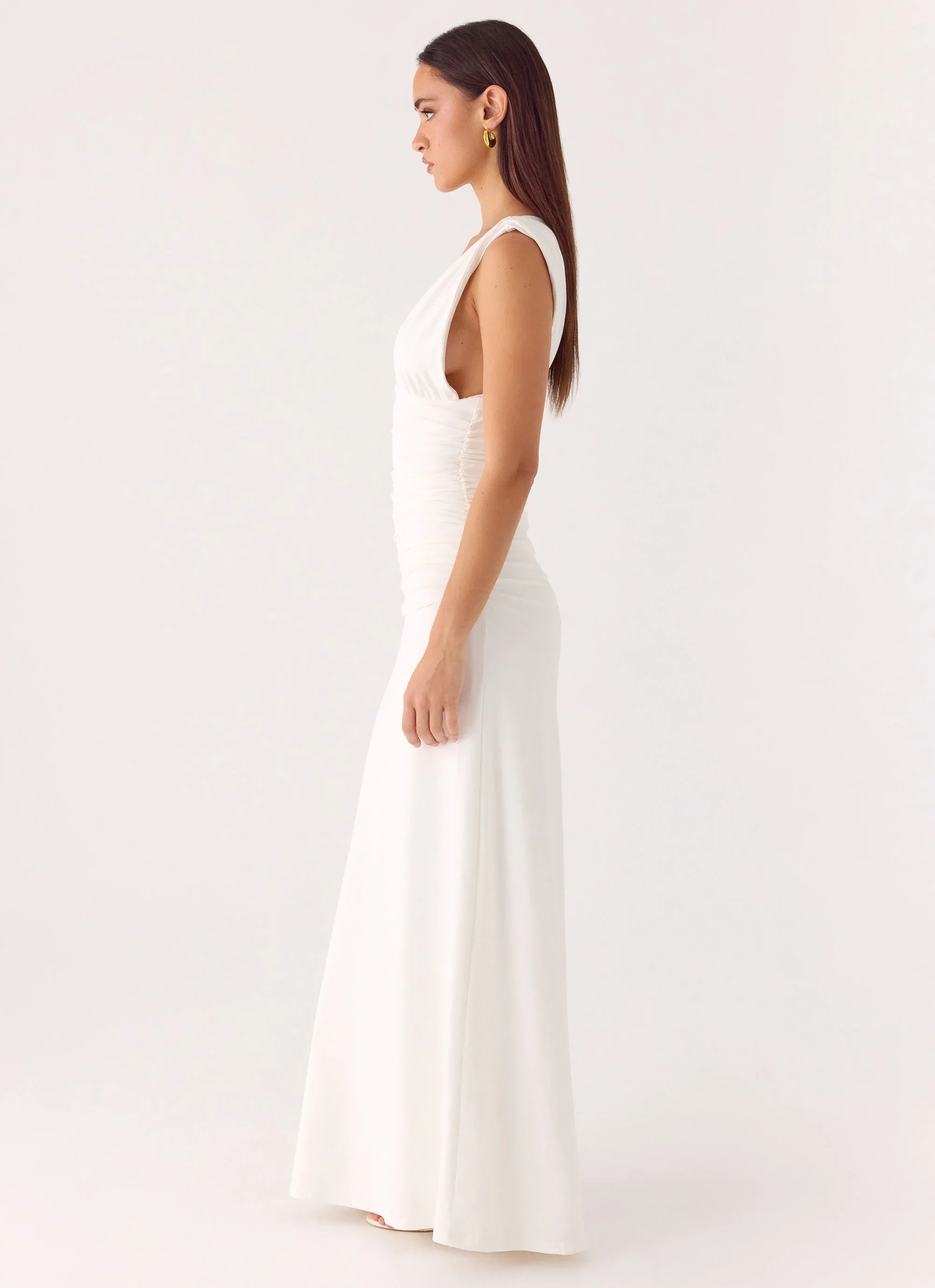 Options Maxi Dress - White