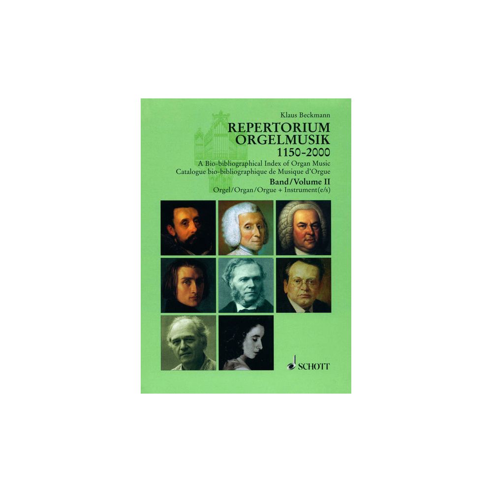 Schott Repertorium Orgelmusik 1+2 – Thomann Ireland
