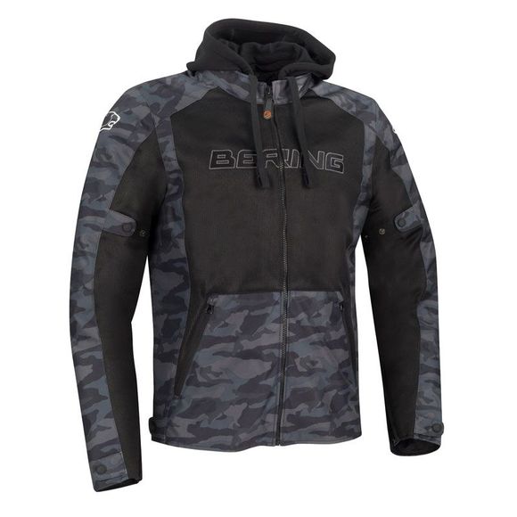 Bering SPIRIT Motorcycle Jacket - Black / GrayRef : BR1263-C39773