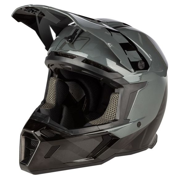 KLIM F5 KOROYD ASCENT 2024 cross Helmet - Grey / WhiteRef: KLI0338