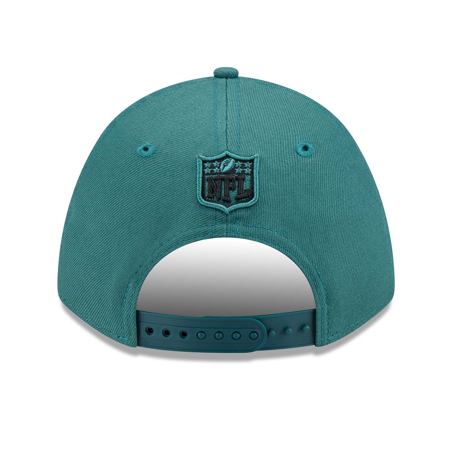 Philadelphia Eagles NFL Team Logo New Era 9FORTY M-Crown Snapback Cap Green