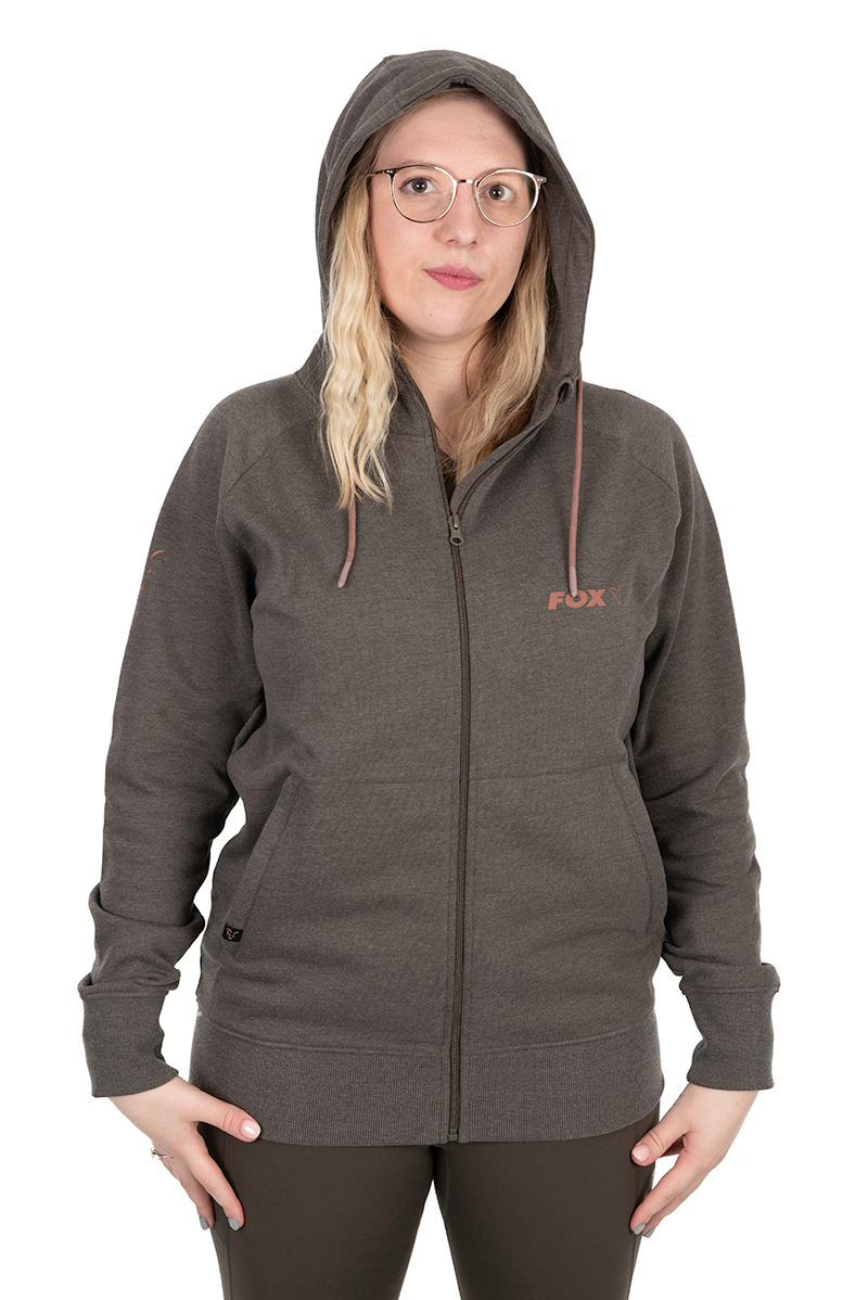 Fox Women's Clothing Zipped Hoodie