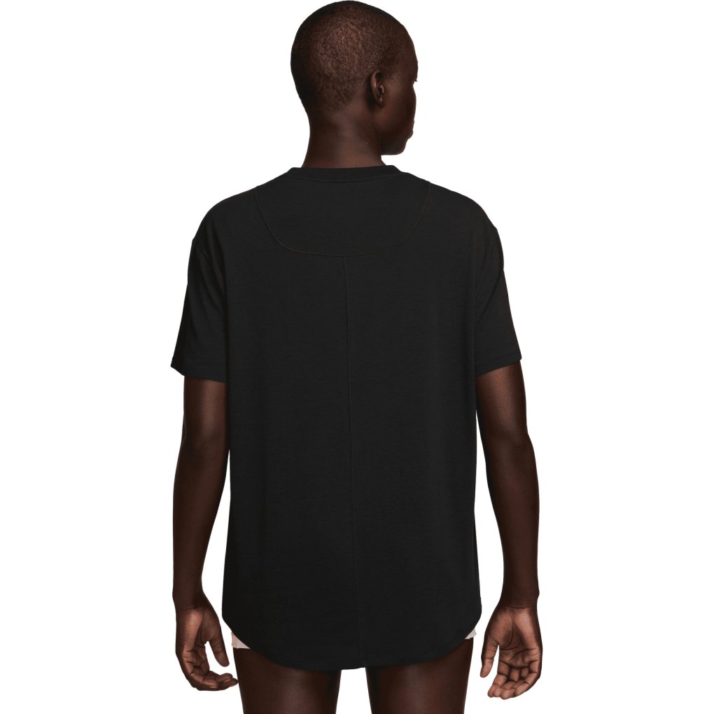 Nike One Relaxed Dri-FIT Short Sleeve Top Women - black/white FN2814-011