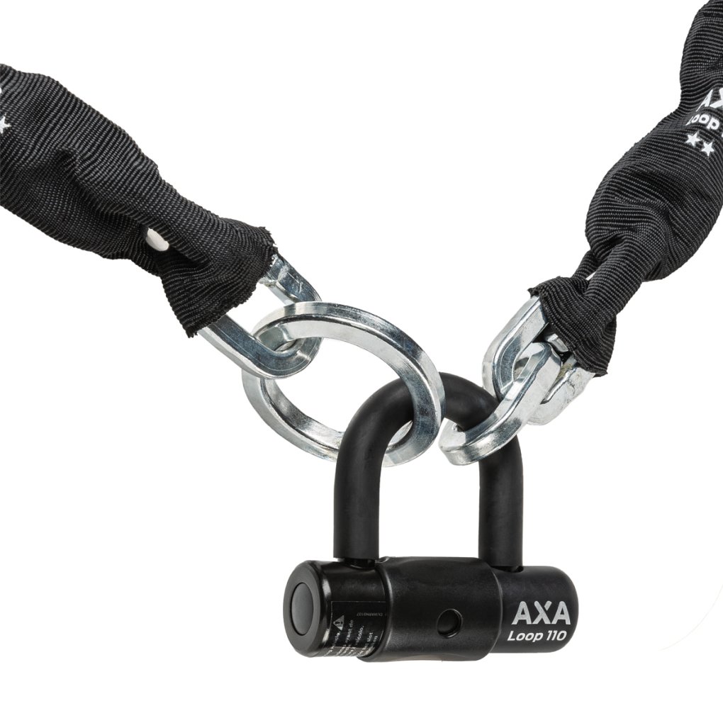 AXA Loop 110 cm Chain Lock - black