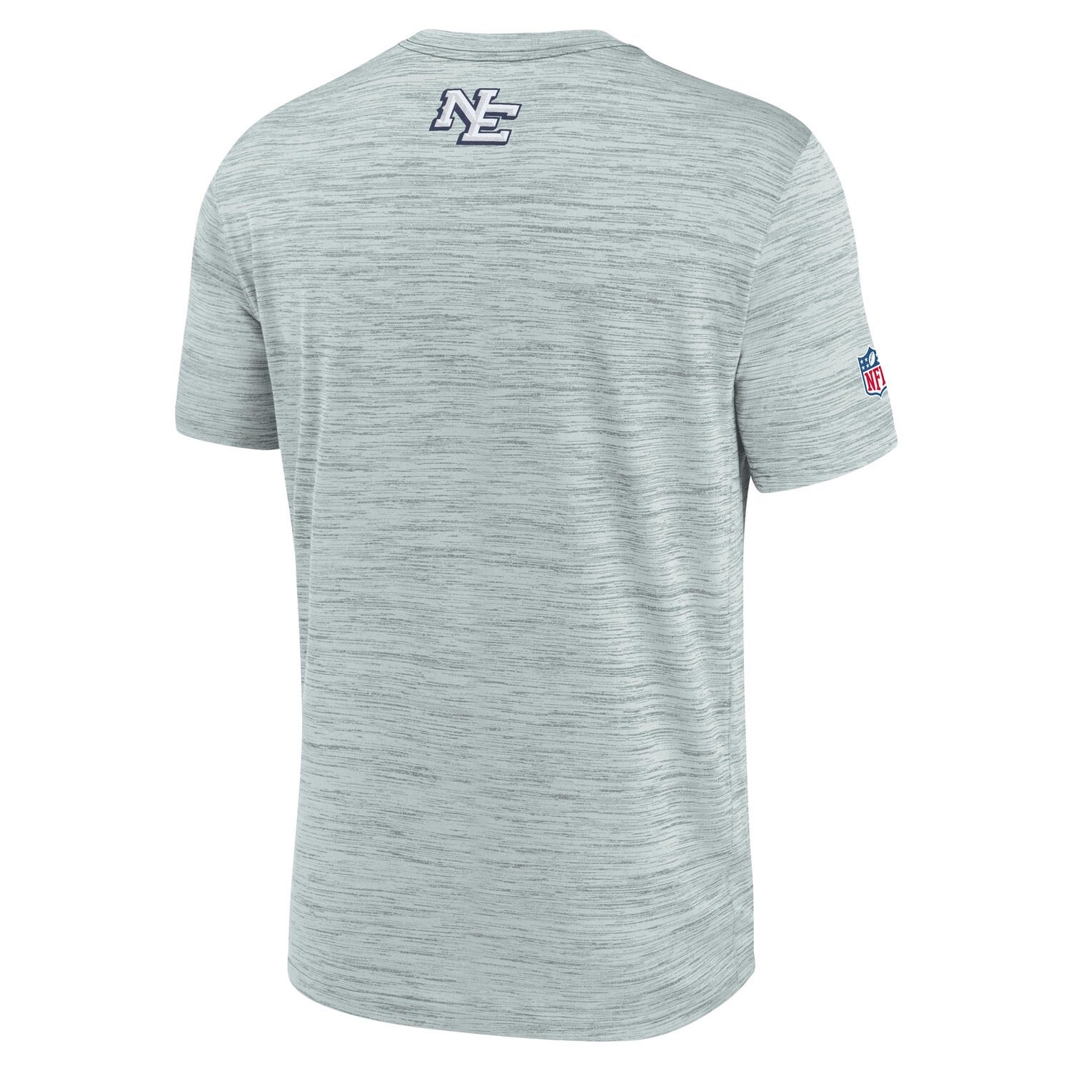 New England Patriots 2025 Rivalries Velocity Dri-FIT NFL T-Shirt Gray