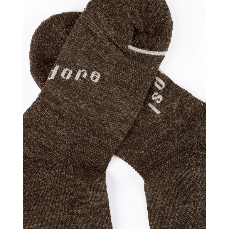 Isadore Merino Winter Socks - brown