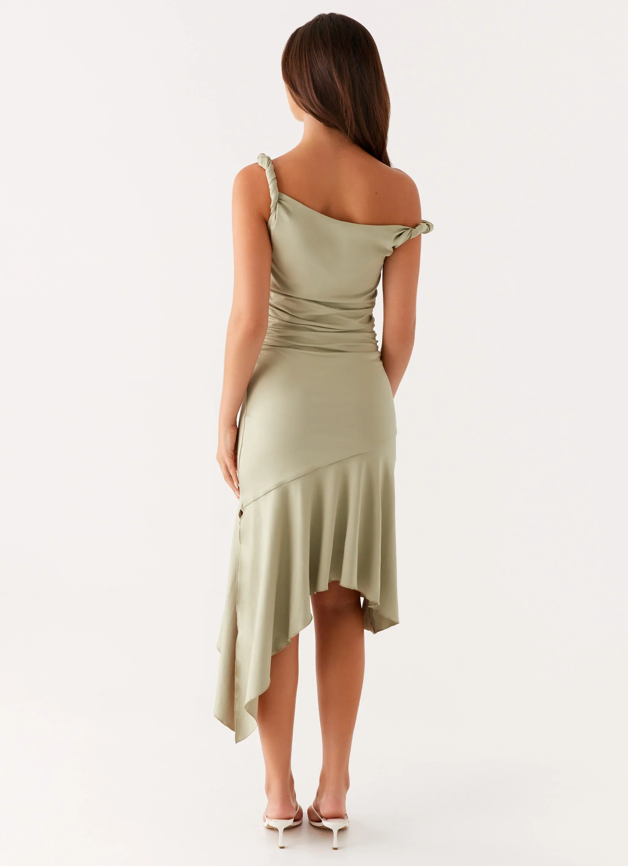 Huntah Midi Dress - Sage