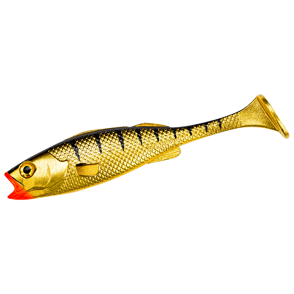LMAB KØFI Perch Shad (Gold Tiger)