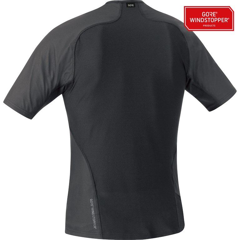 GOREWEAR GORE® WINDSTOPPER® Base Layer Shirt Men - black 9900