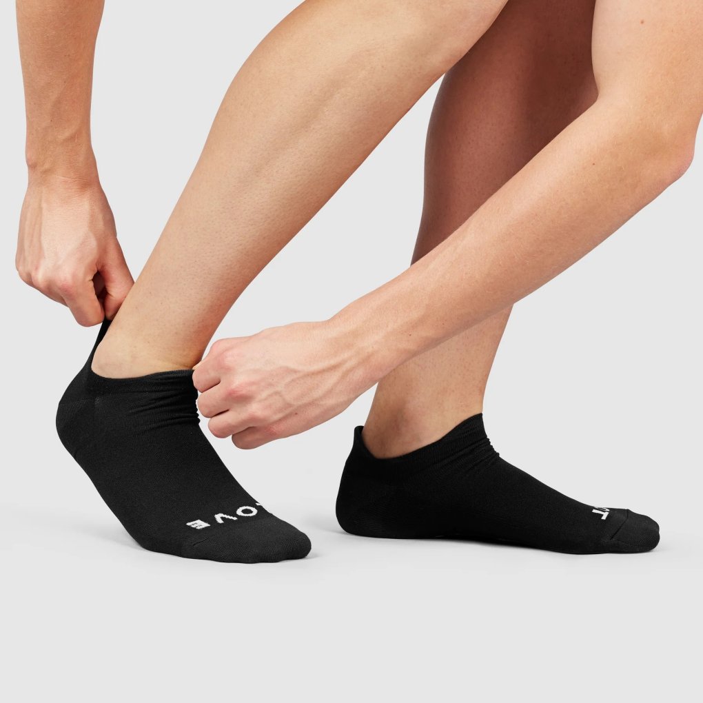 GripGrab Classic No Show Socks - Black