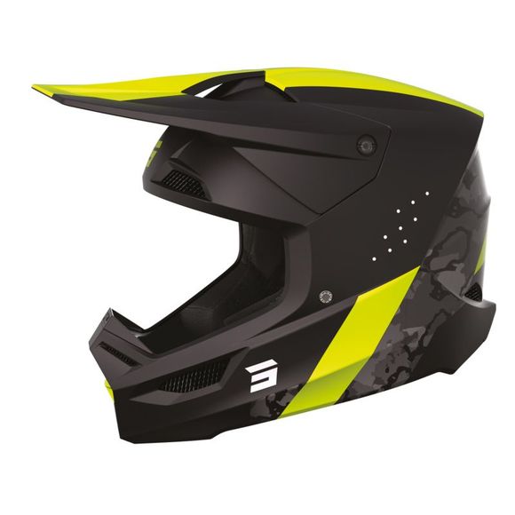 Shot RACE cross helmet - CAMO 2023 - YellowRef: SO2404