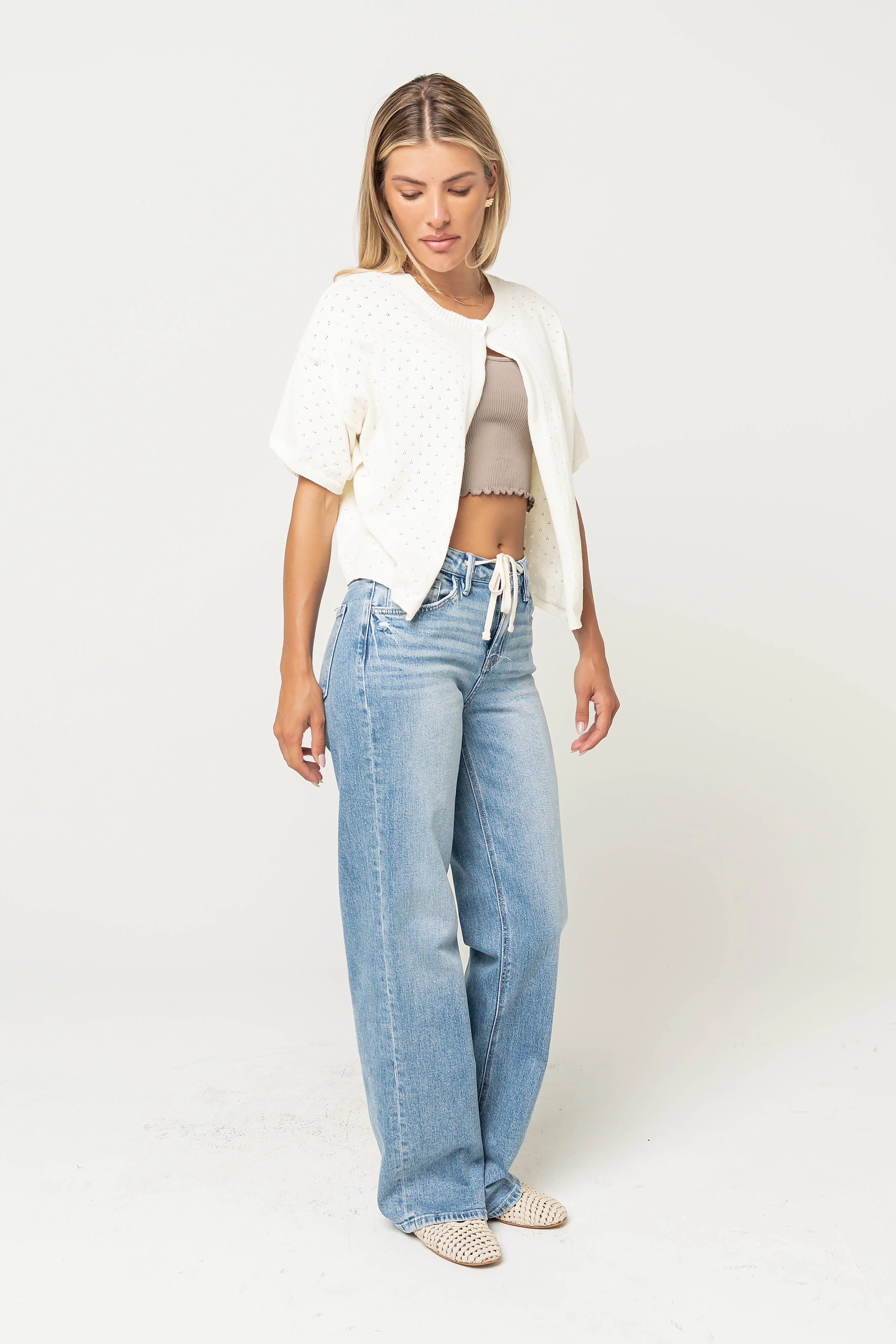 Kelsey Wide Leg Jeans
