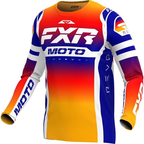 FXR REVO PRO 2023 cross Jersey - Orange / BlueRef: FXR0422