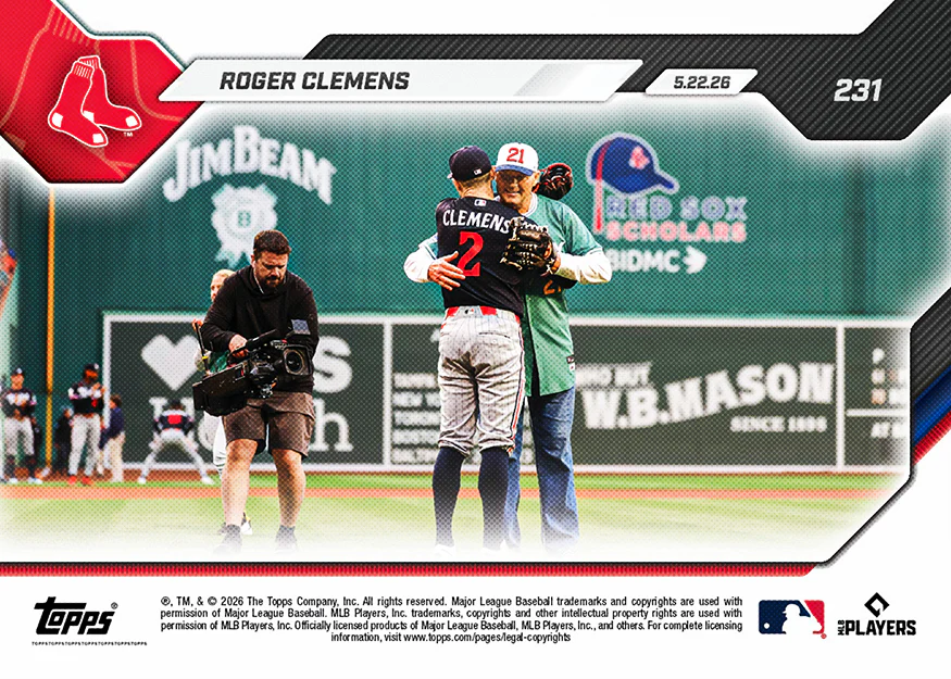 Roger Clemens - 2026 MLB Topps NOW® - Card 231