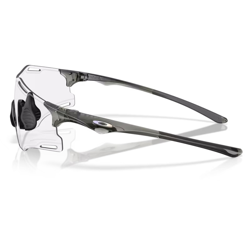 Oakley Cybr Zero Glasses - Polished Black/Clear - Black Iridium Photochromic - OO9512D-0639