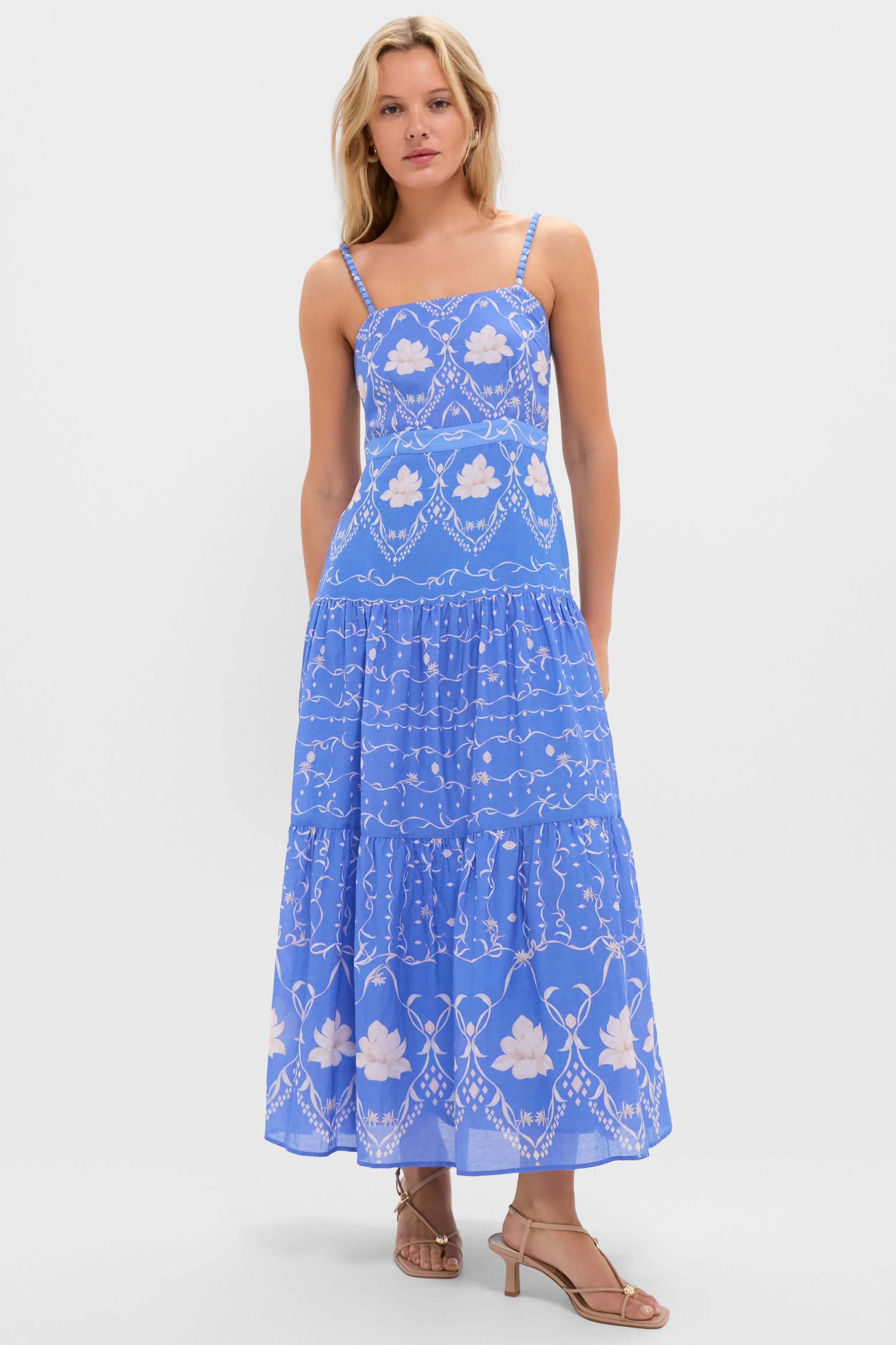 Sea Petal Asher Midi Dress